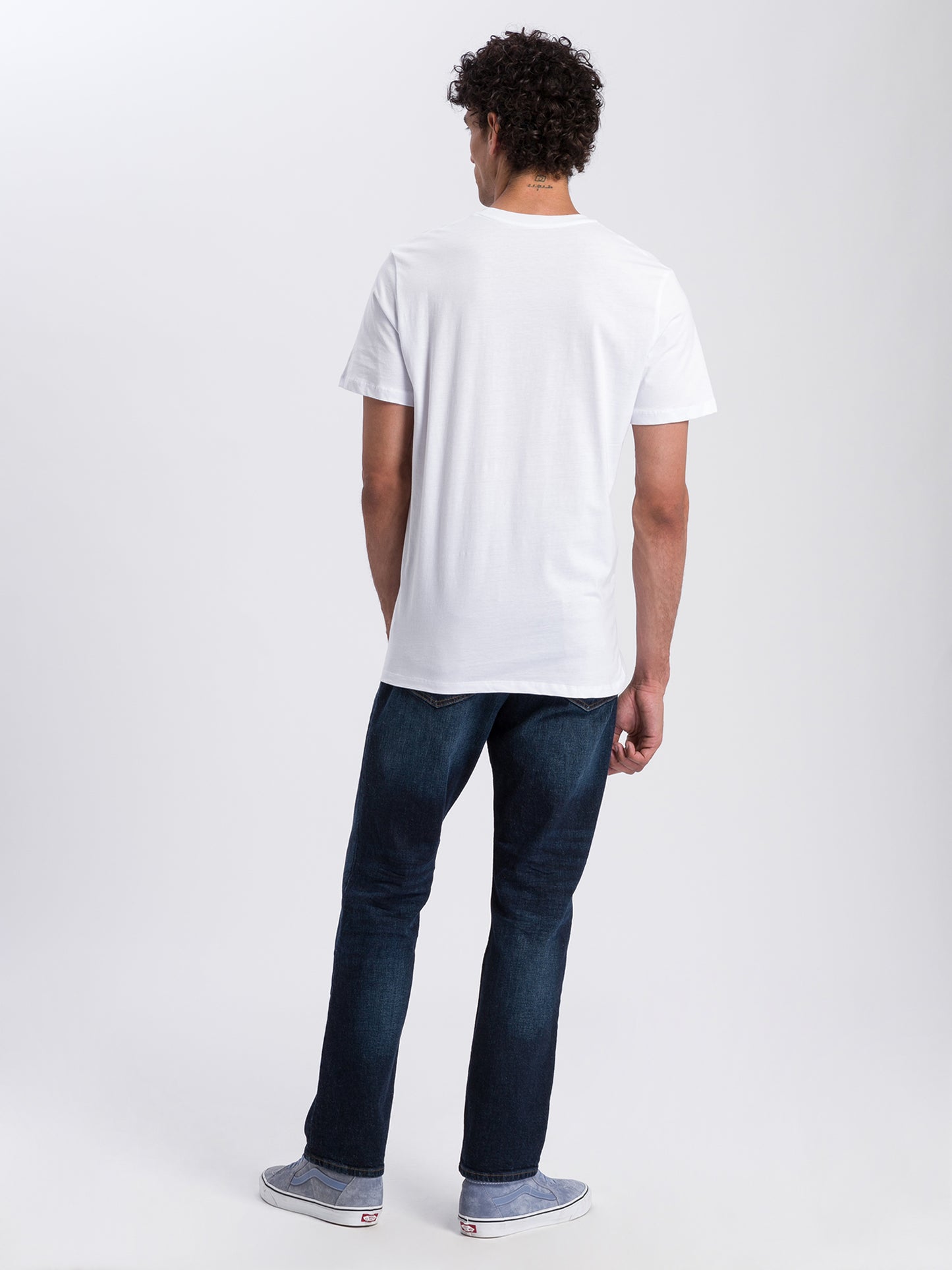 Basic men's T-shirt in white