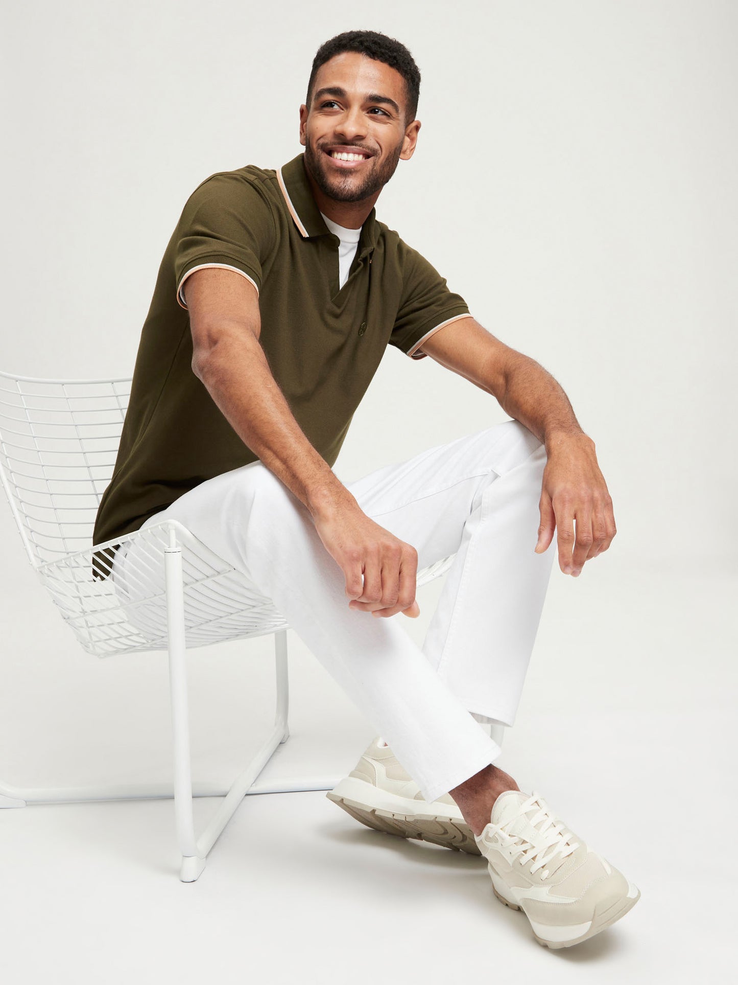 REGULAR FIT JERSEY POLOSHIRT