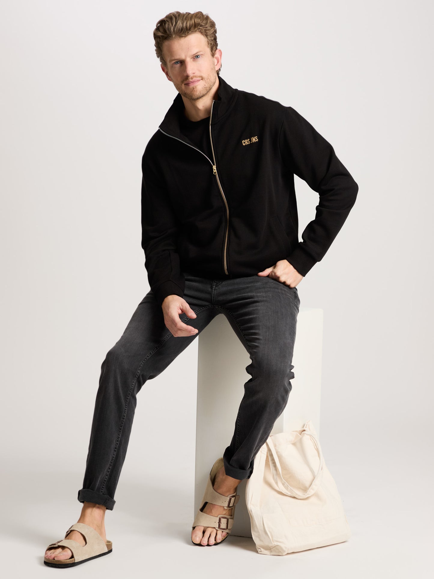 REGULAR FIT  SWEATSHIRTJACKE