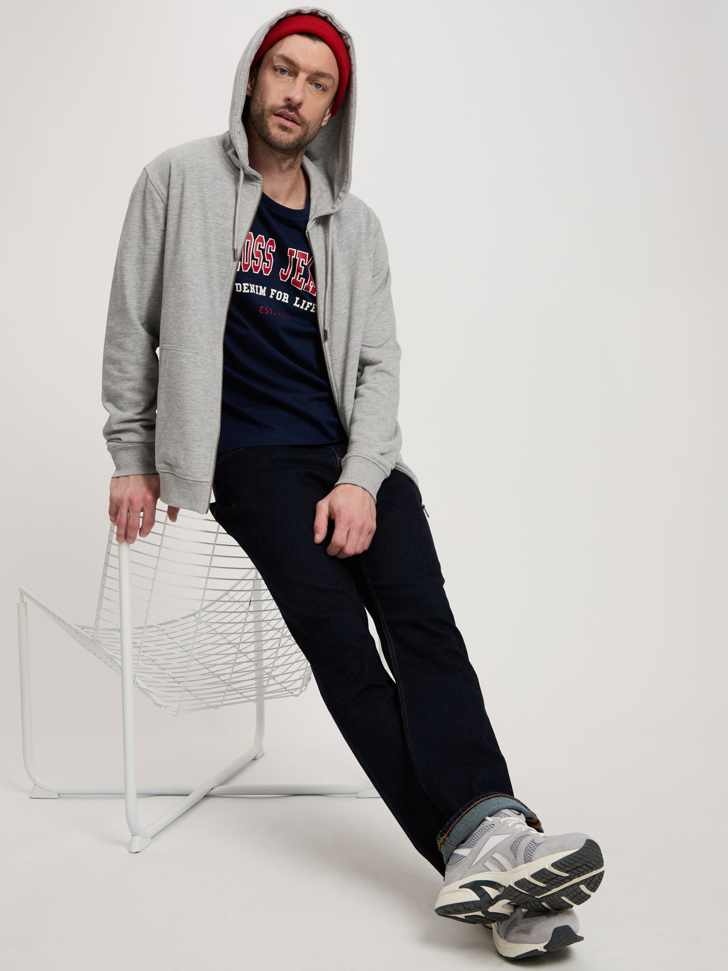 REGULAR FIT  SWEATSHIRTJACKE