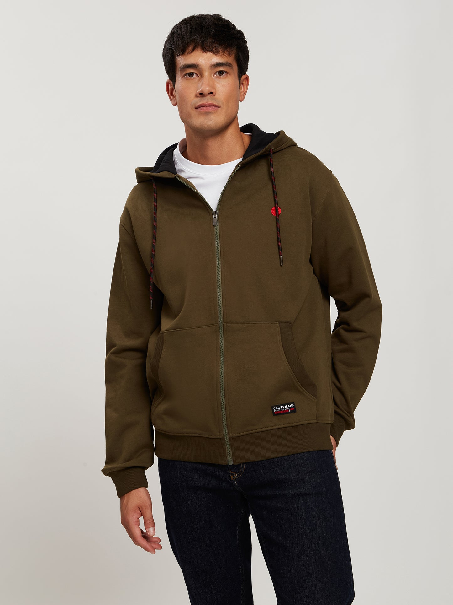 REGULAR FIT  SWEATSHIRTJACKE