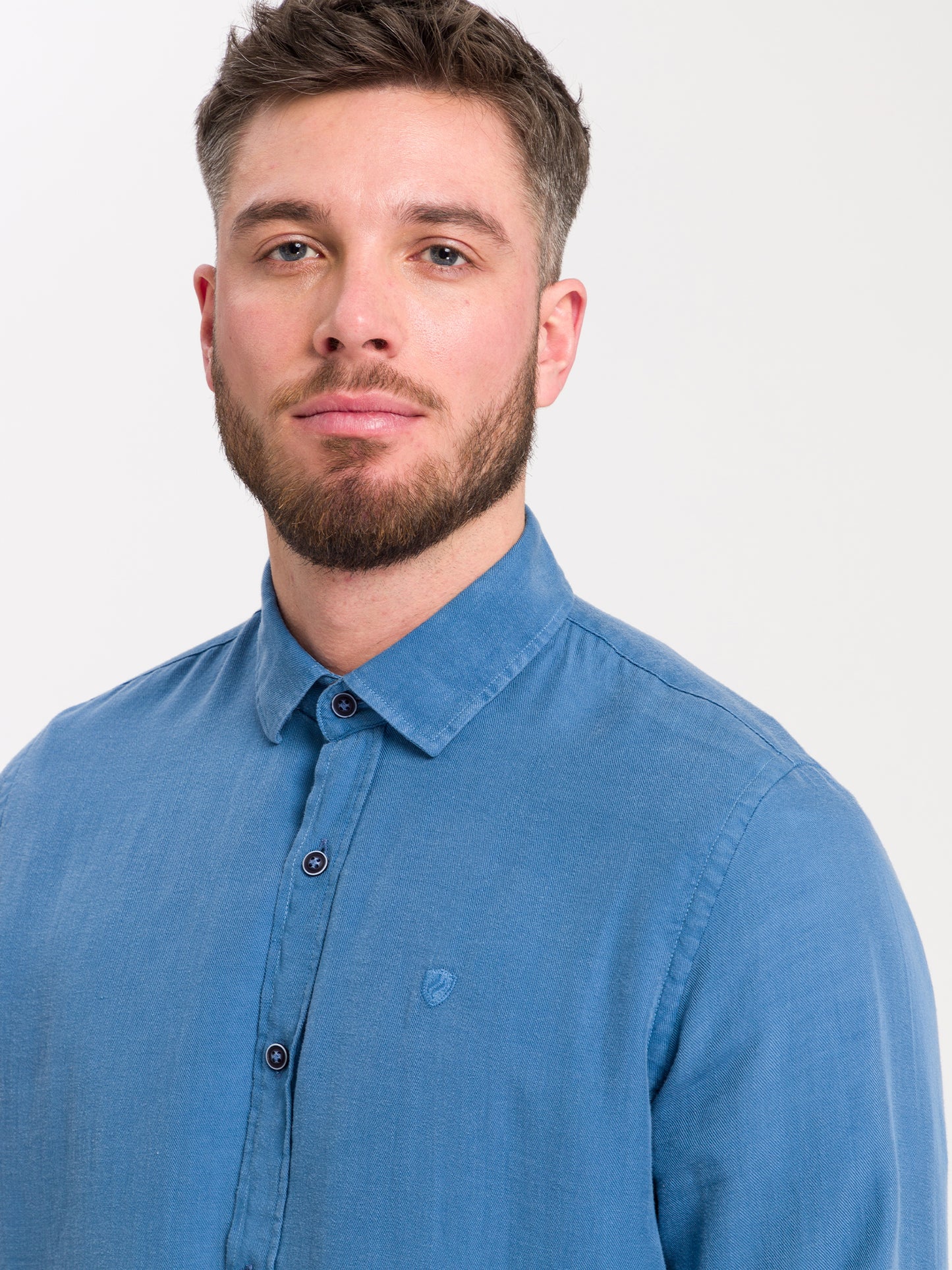 REGULAR FIT SOLID HEMD