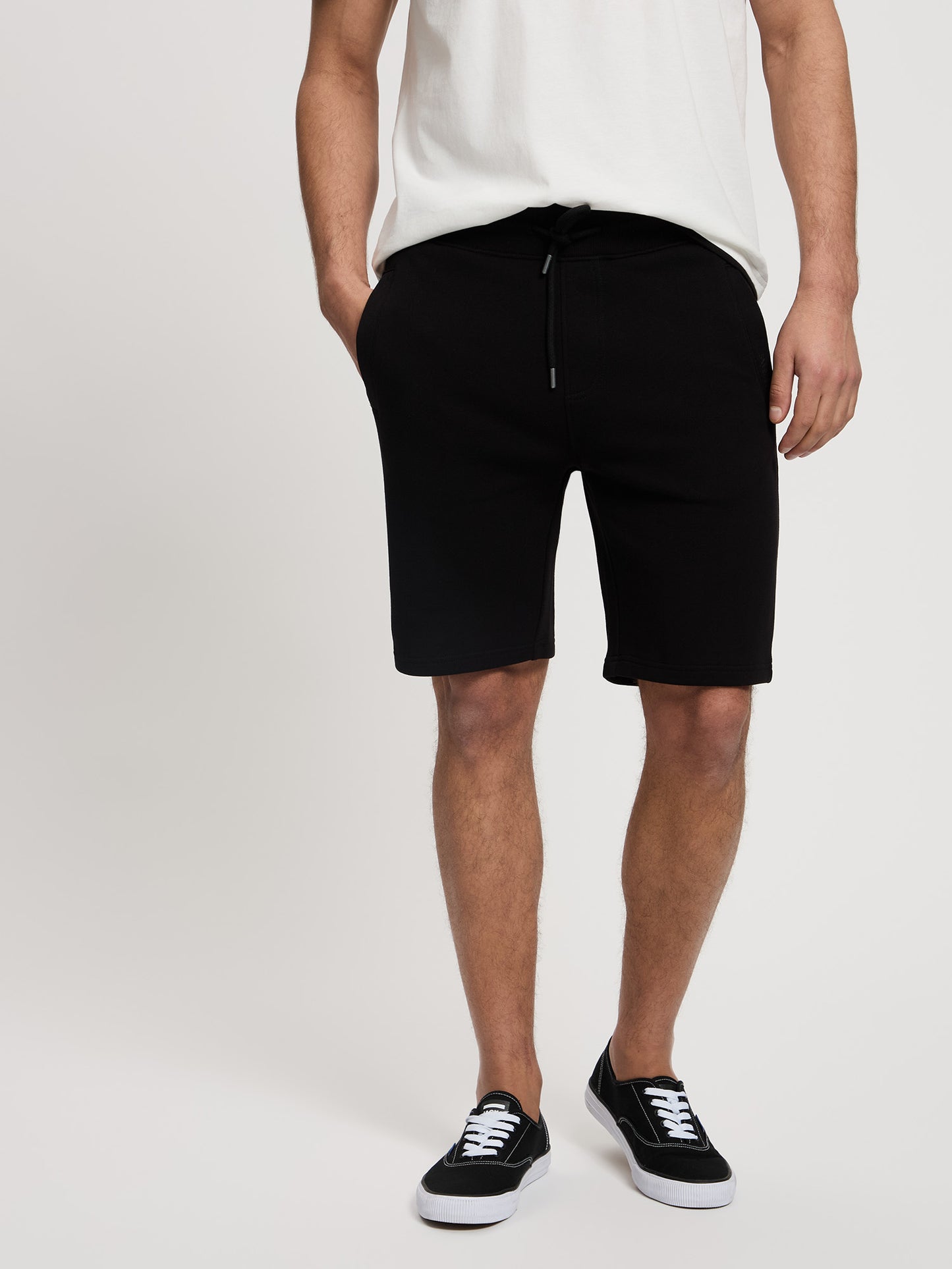 REGULAR FIT FRENCH TERRY SHORTS