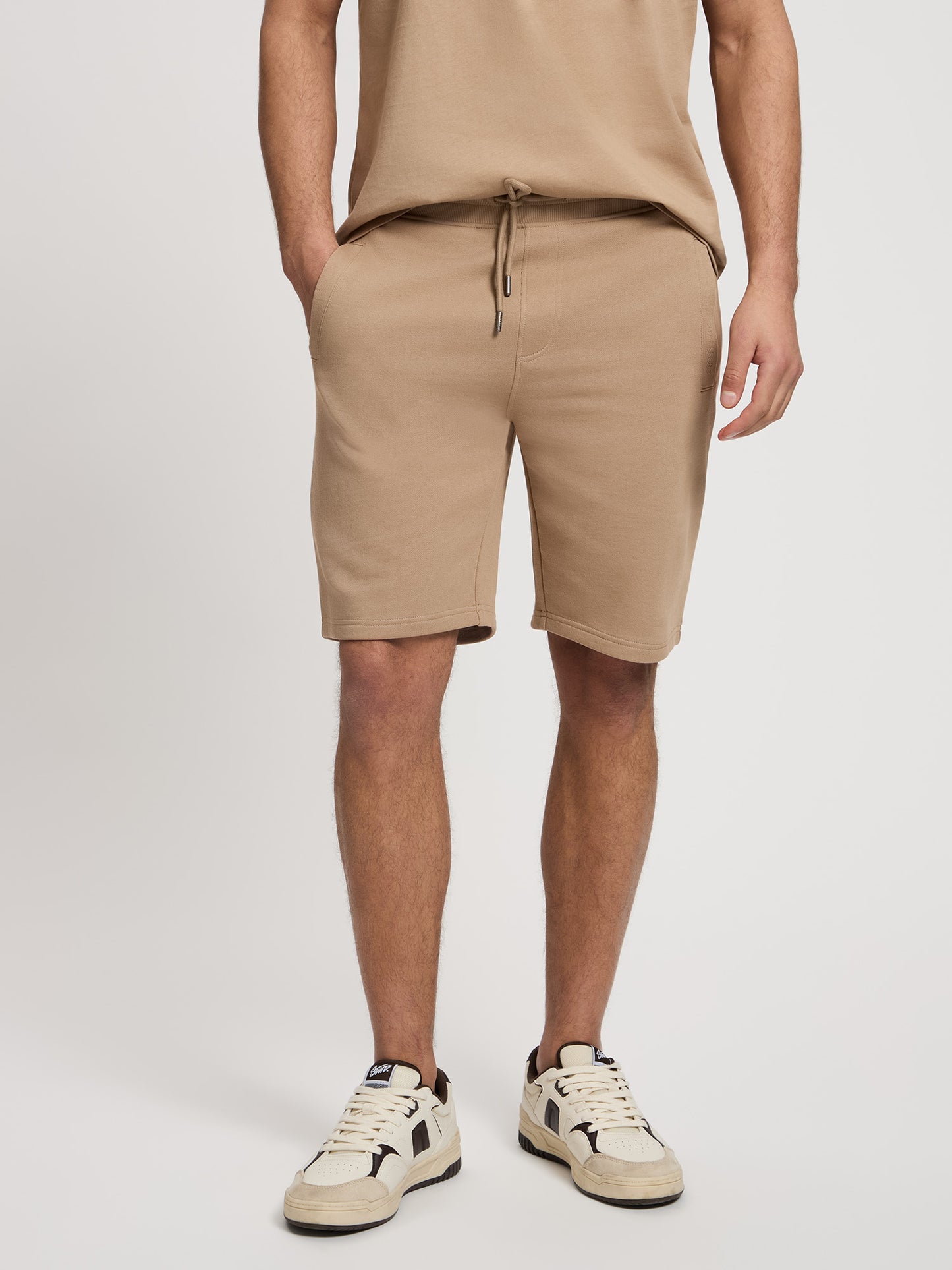REGULAR FIT FRENCH TERRY SHORTS