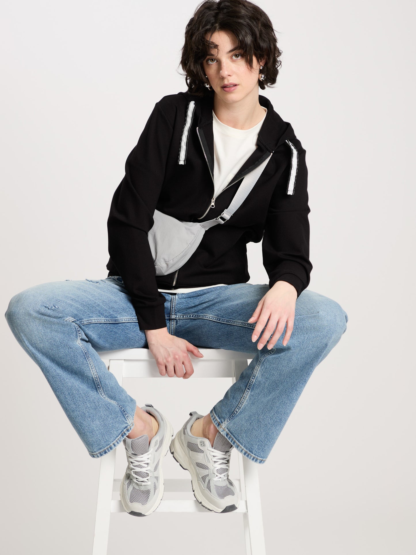 REGULAR FIT  SWEATSHIRTJACKE