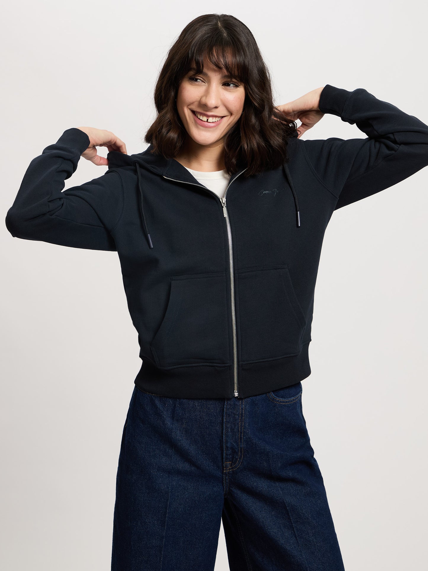 REGULAR FIT  SWEATSHIRTJACKE