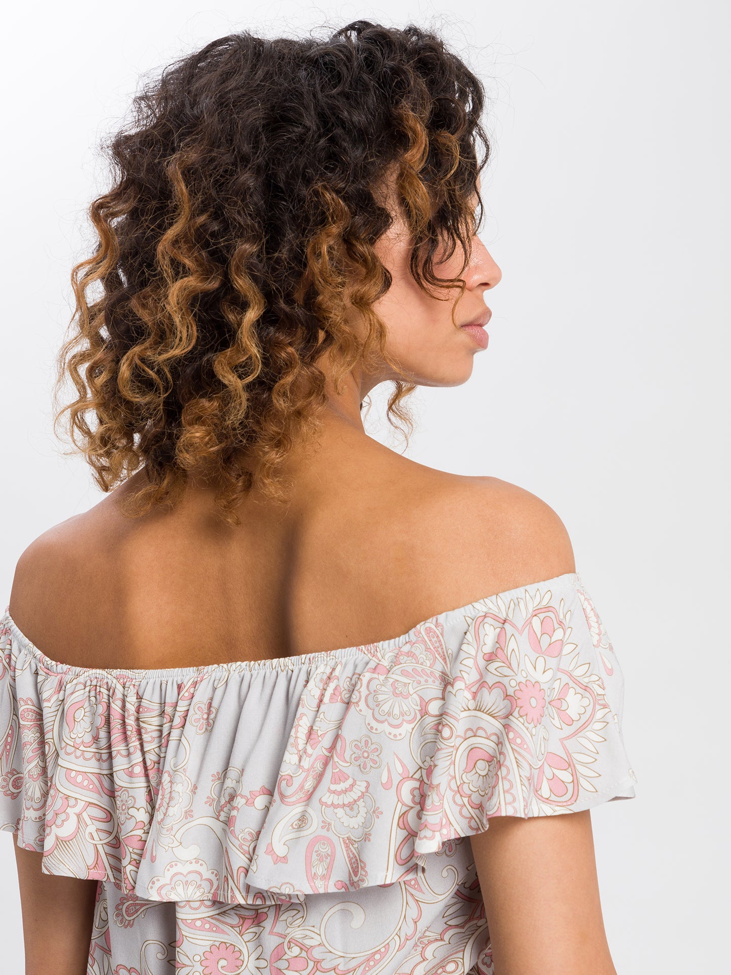 DAMEN PRINTED BLUSE