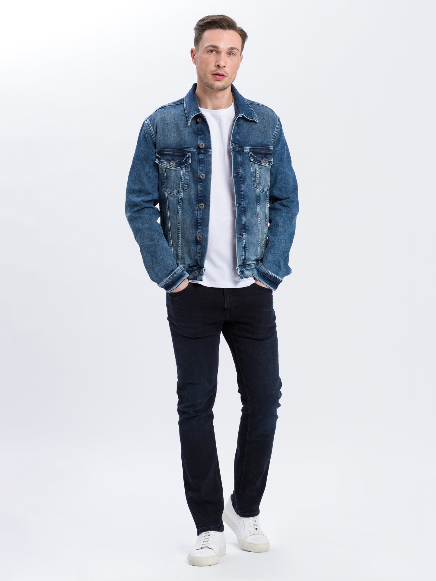 REGULAR FIT JEANS JACKE