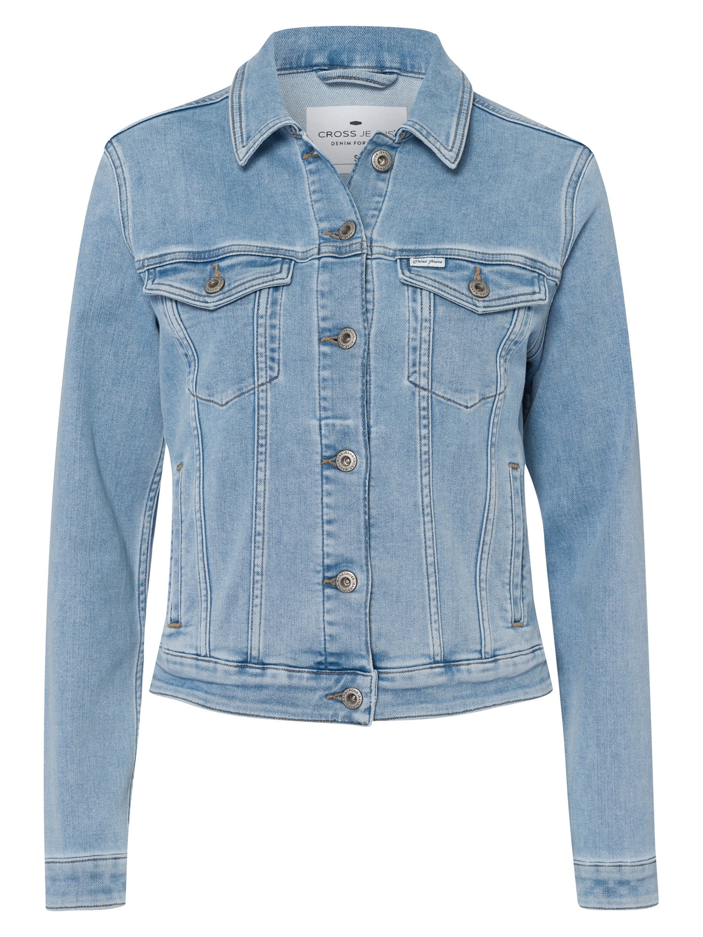 Women's denim jacket denim jacket regular fit light blue