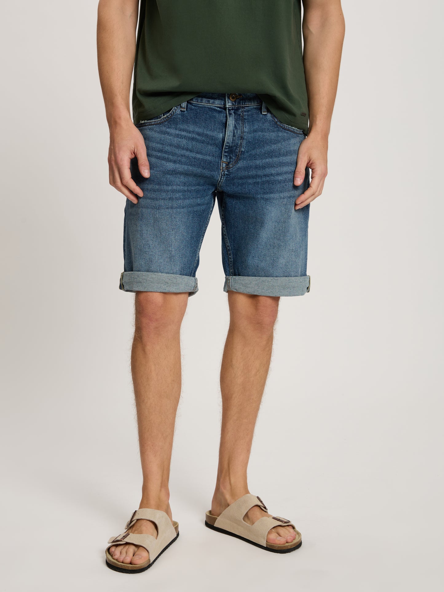 LEOM  | HERREN JEANS SHORTS