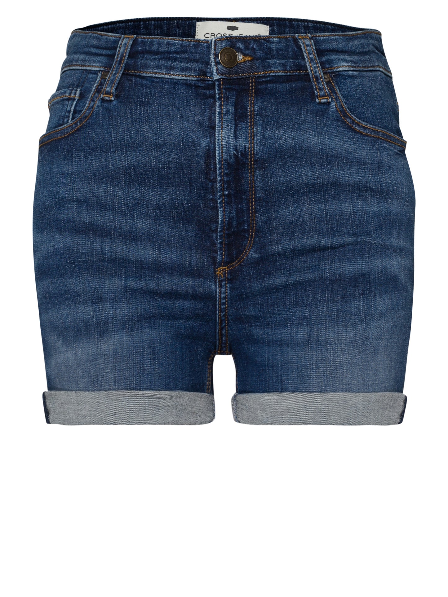 Women's jeans shorts dark blue