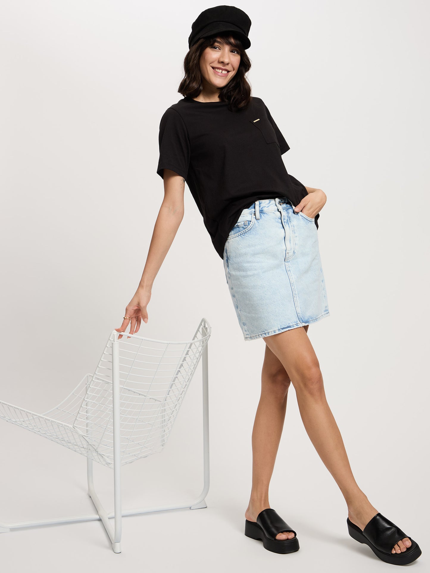 MINI SKIRT | DAMEN JEANS JEANSROCK