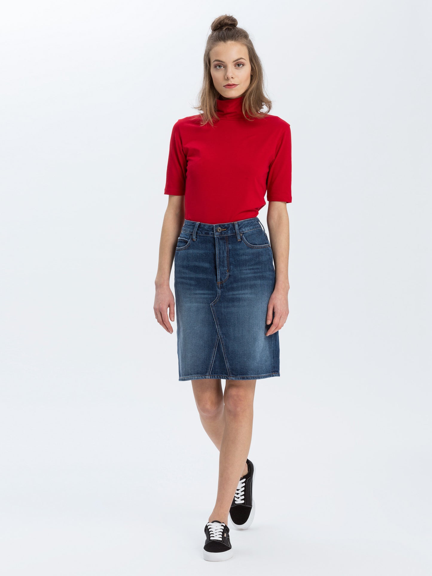 ELLIE | DAMEN JEANS JEANSROCK