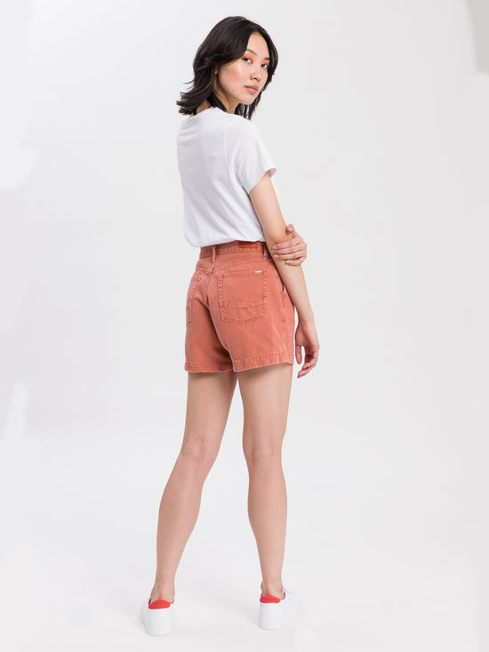 Women's chino shorts brown