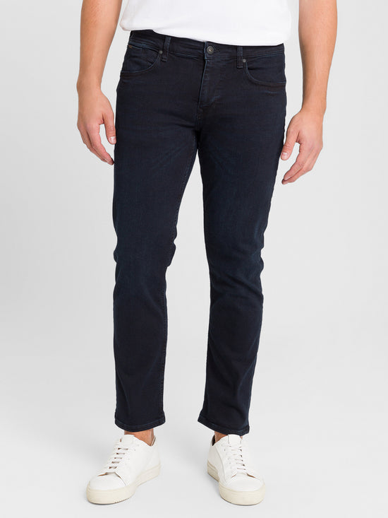 Dylan Men's Regular Fit Regular Waist Straight Leg Jeans Black Blue