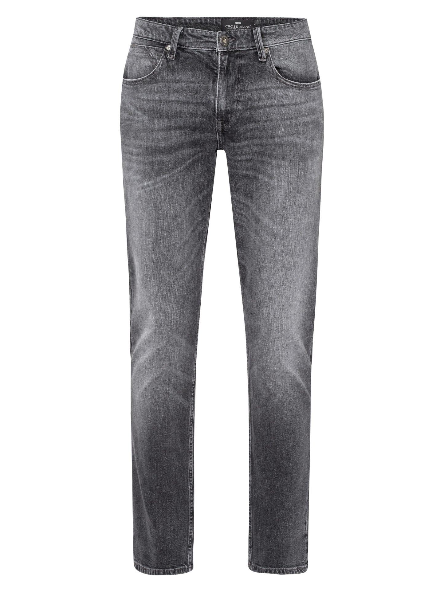 Dylan Herren Jeans Regular Fit Regular Waist Straight Leg grau