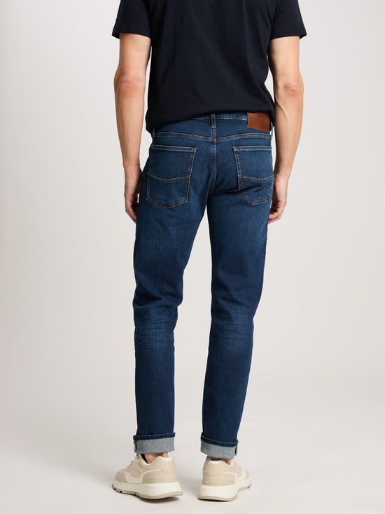 Cross Jeans Damien men's jeans slim fit dark blue