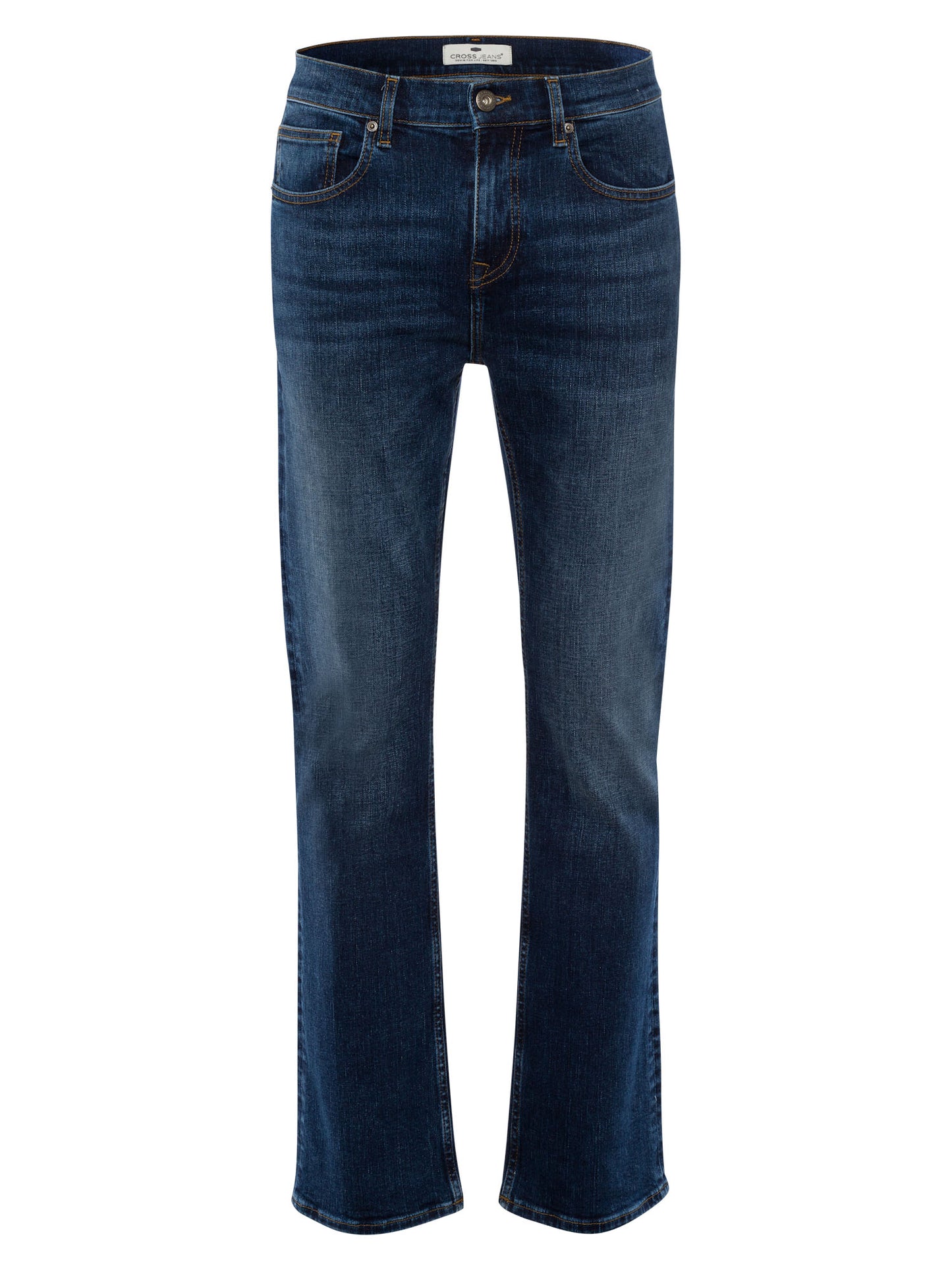 Colin Herren Jeans Bootcut in dunkel blau