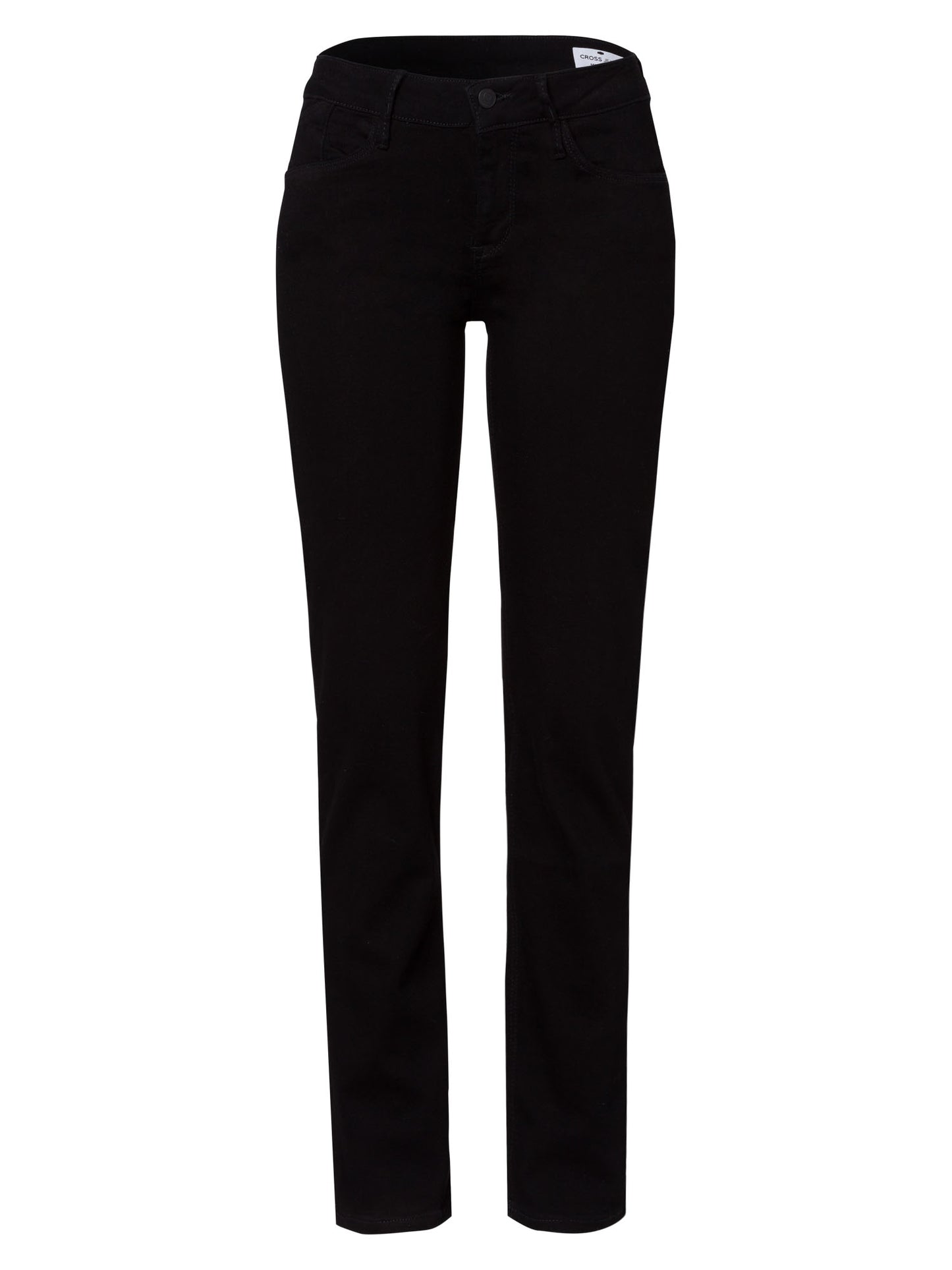 Rose women's jeans regular fit high waist black