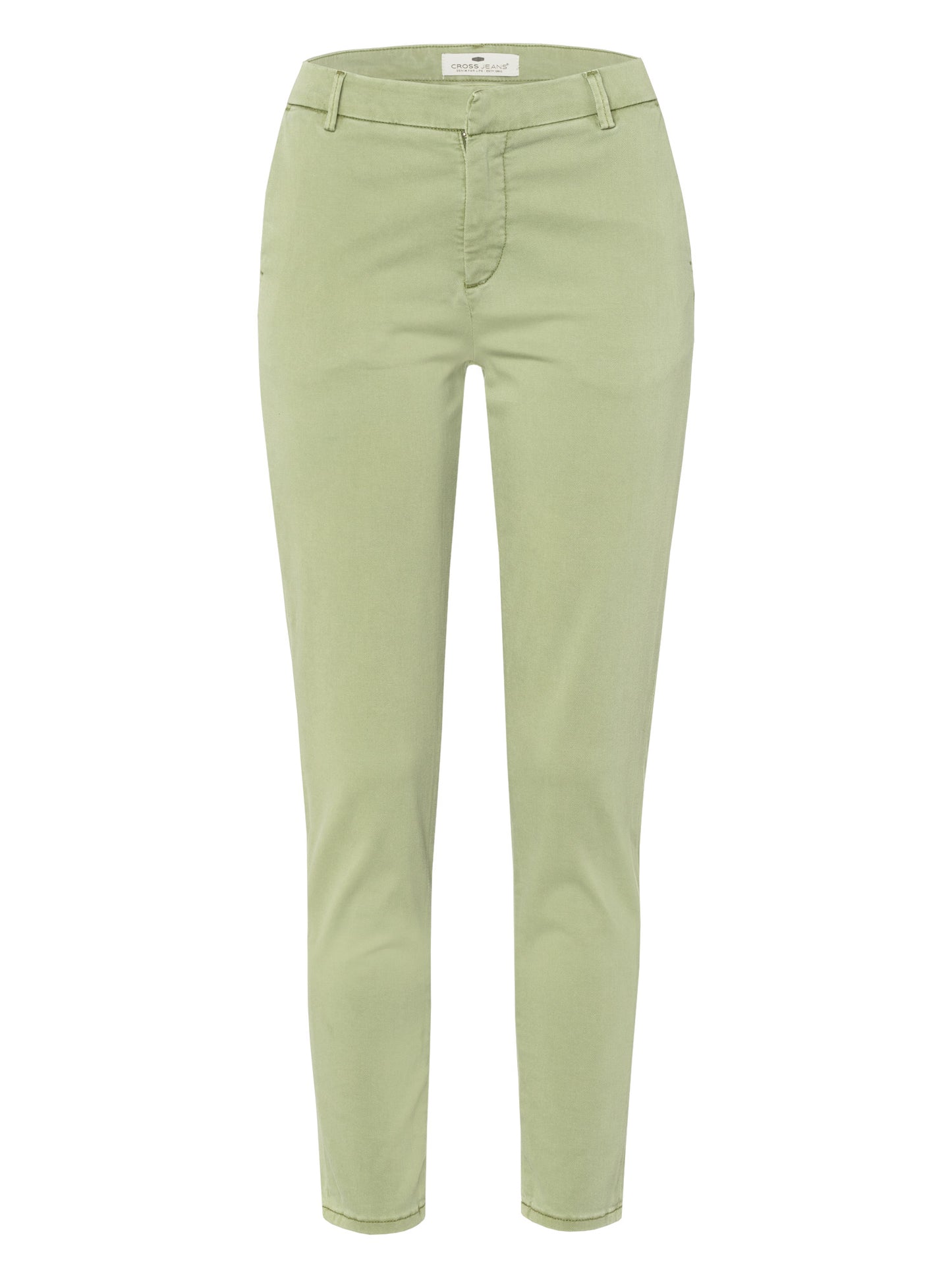 Women's jeans chinos light green