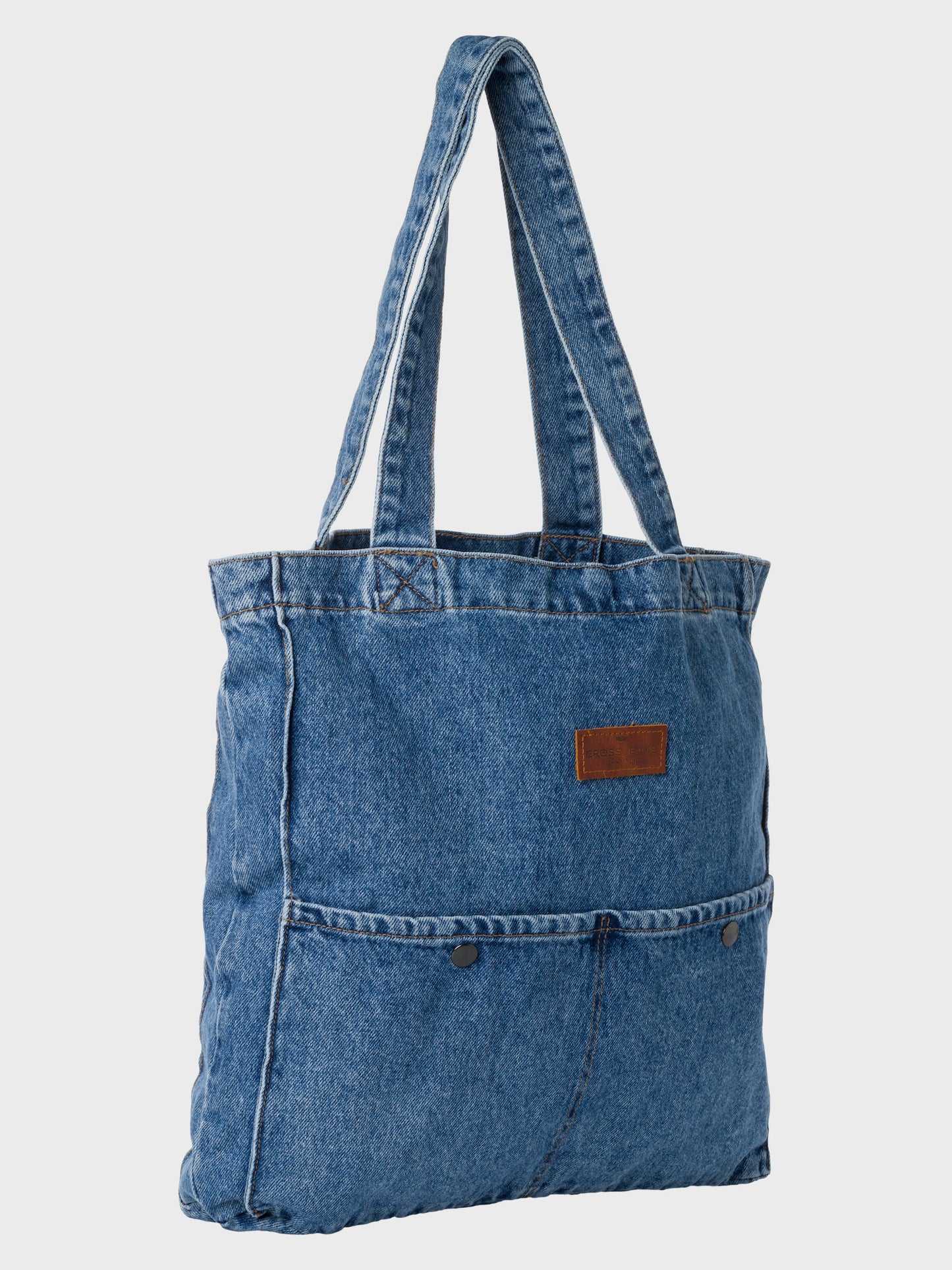 Jeans bag in medium blue