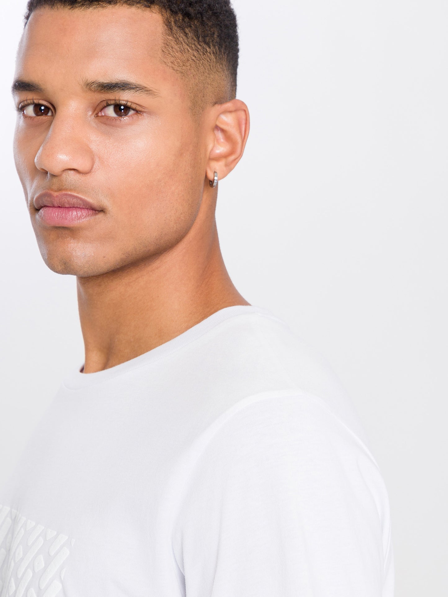 Men's regular t-shirt white