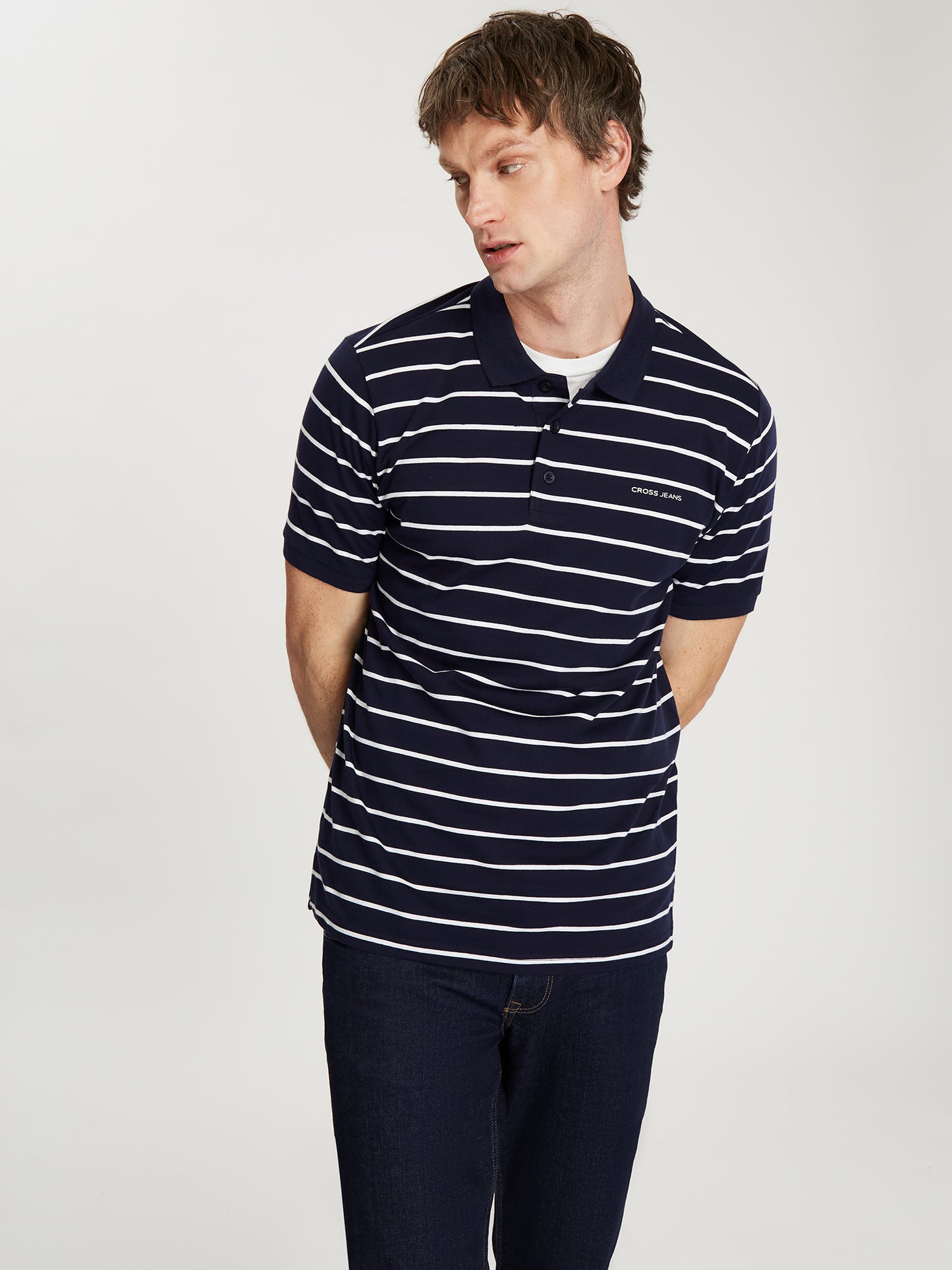 HERREN JERSEY POLOSHIRT