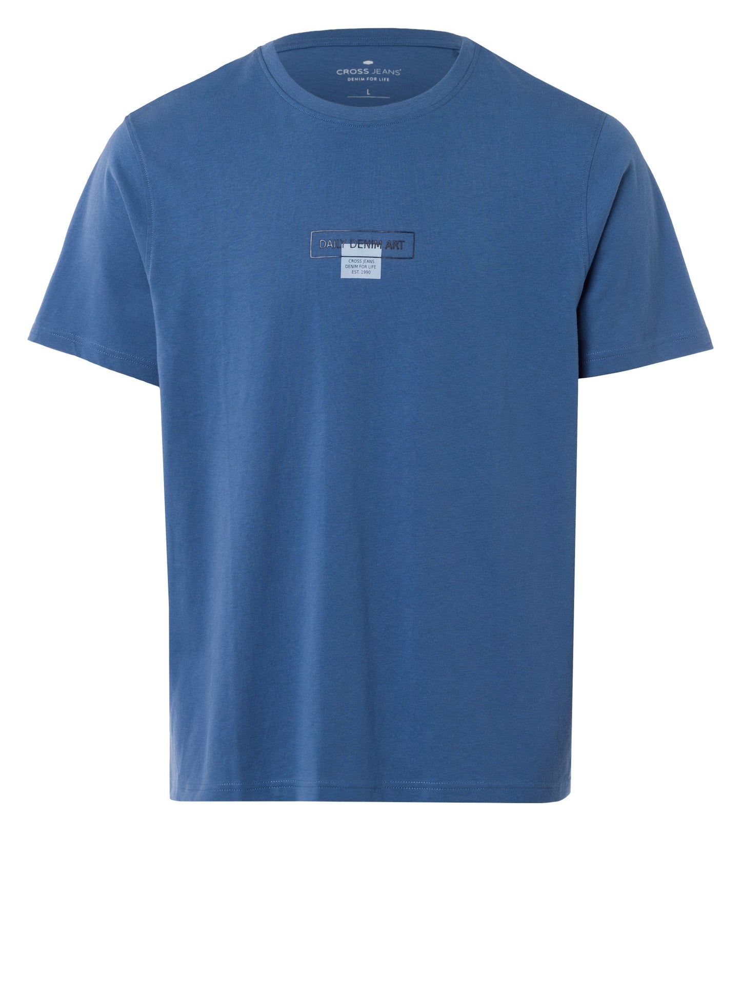 Herren Regular T-Shirt in indigo