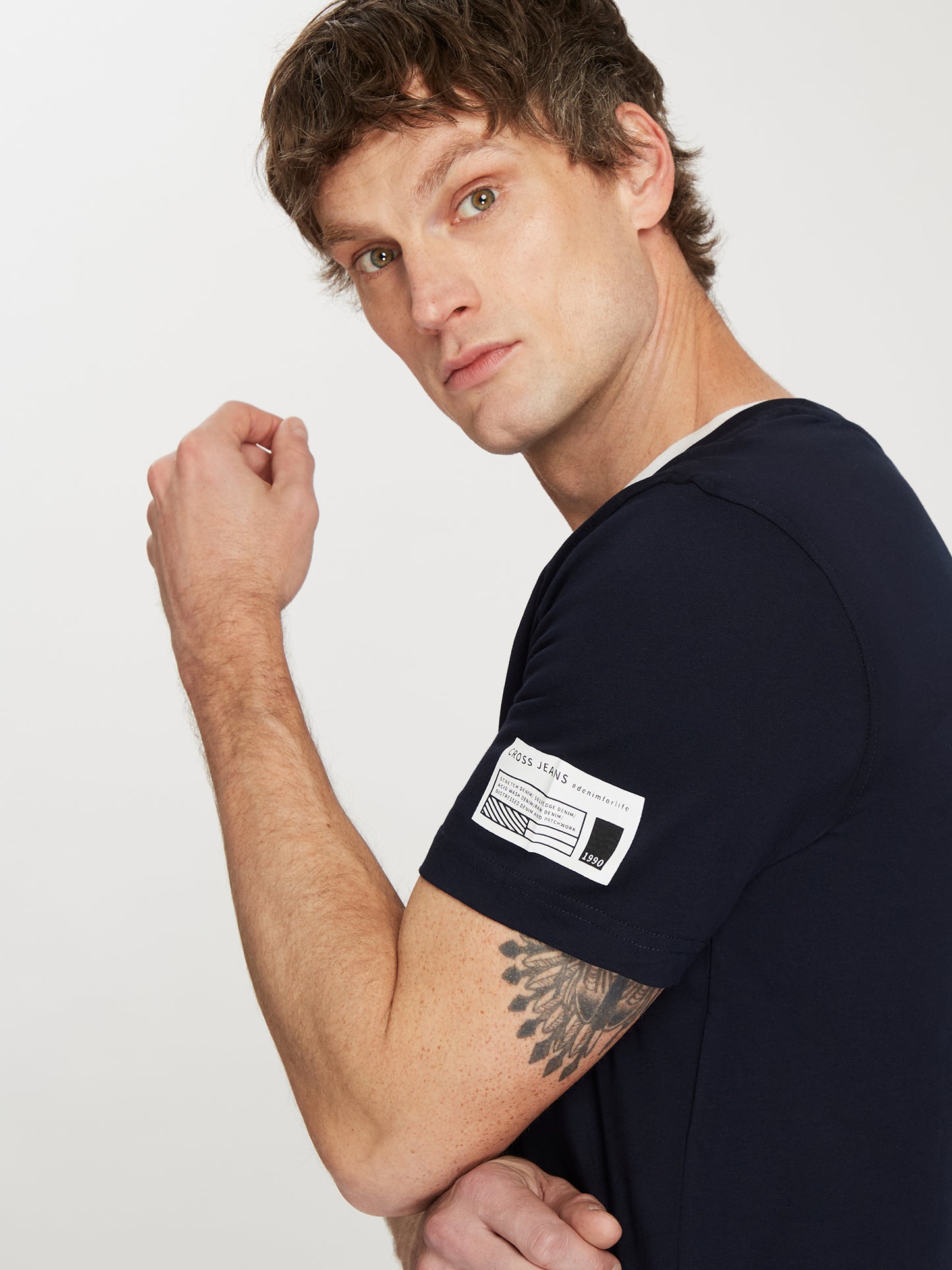 Herren Regular T-Shirt In Navy
