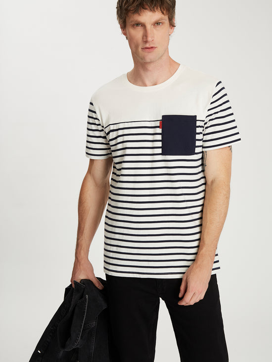 Herren T-Shirt gestreift