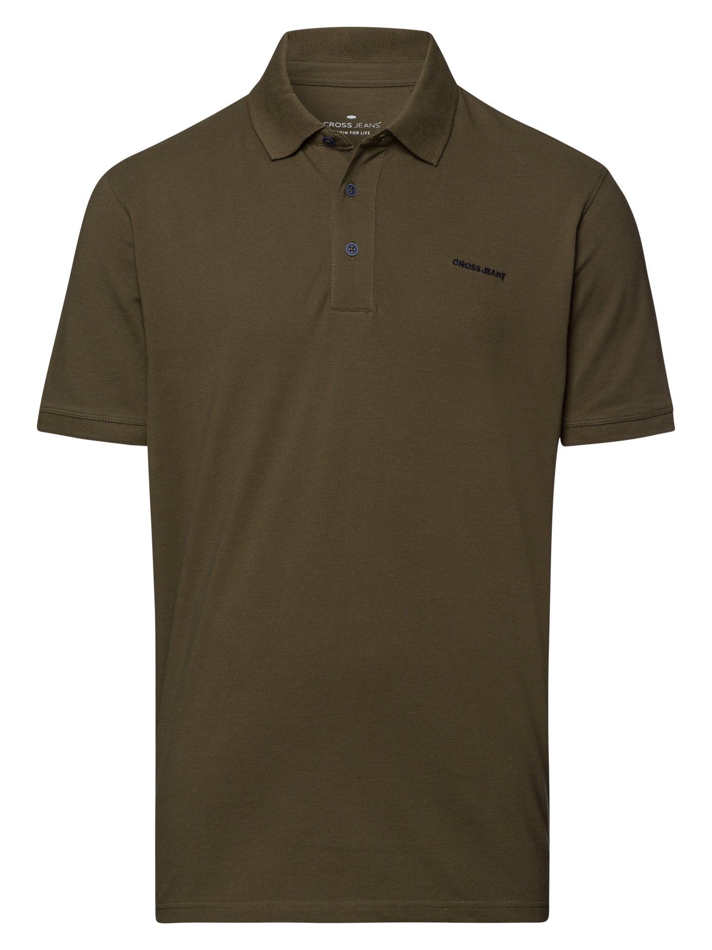 Herren Regular Poloshirt in khaki