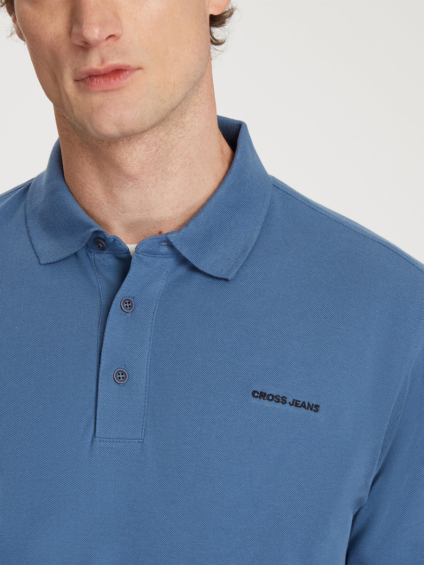 Herren Regular T-Shirt in blau