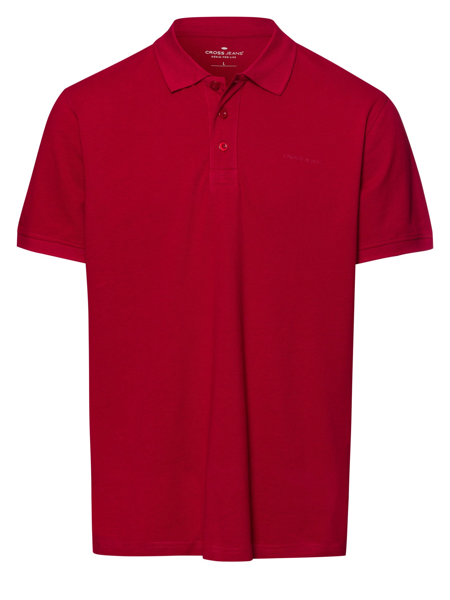 Herren Poloshirt in rot
