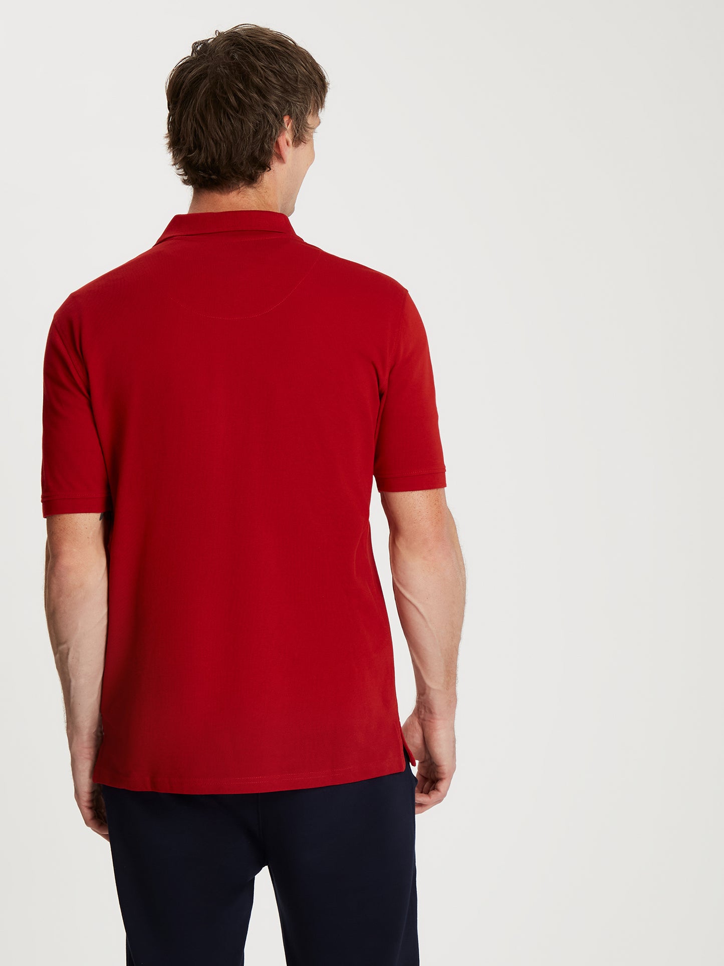 Herren Poloshirt in rot