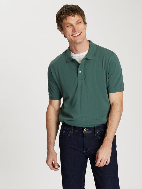 Herren Regular T-Shirt in grün