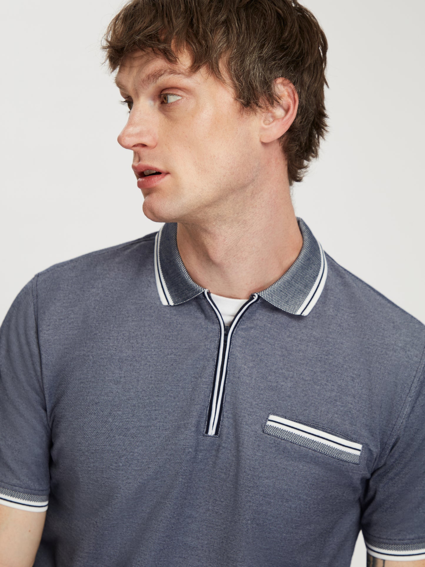 Herren Regular T-Shirt in navy