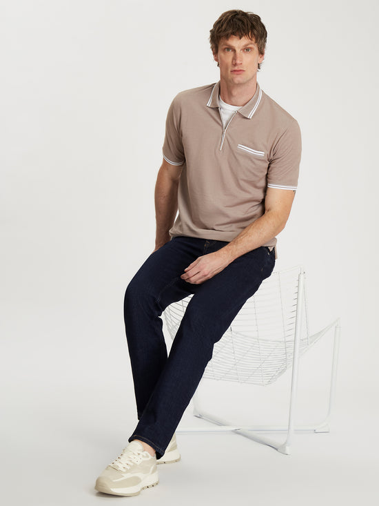 Herren Regular T-Shirt in stone
