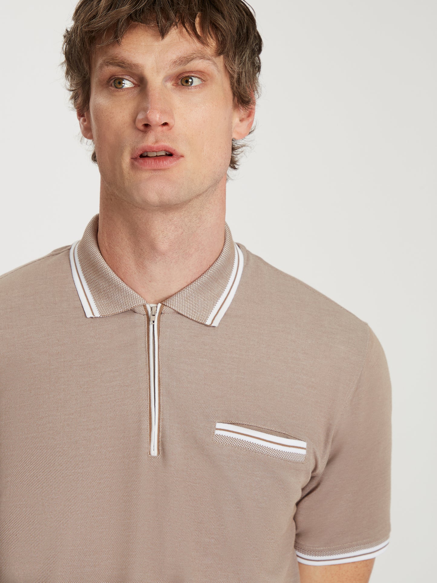 Herren Regular T-Shirt in stone