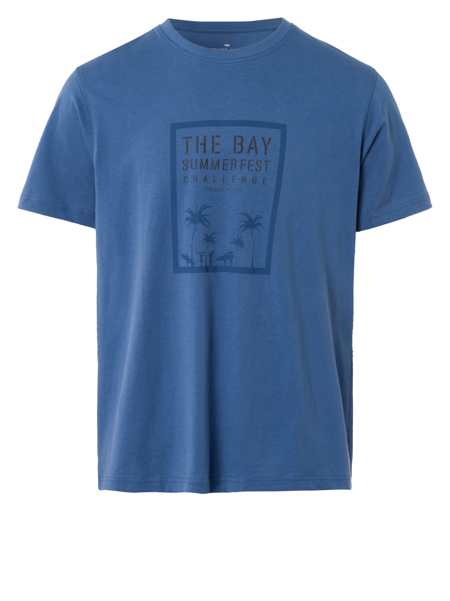 Herren Regular T-Shirt in indigo