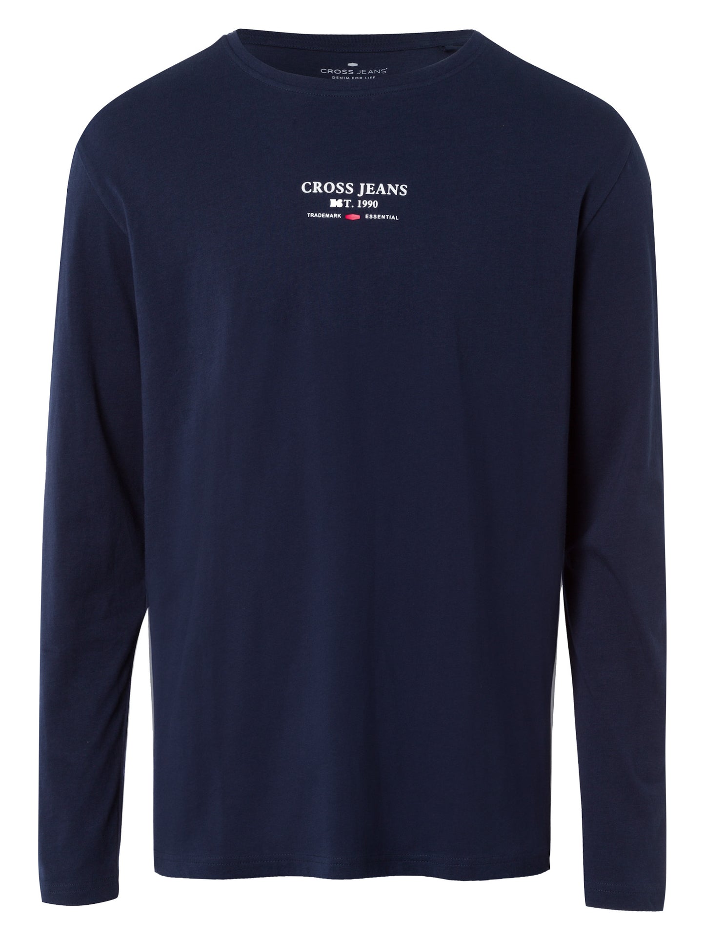 Herren Regular Longsleeve in navy