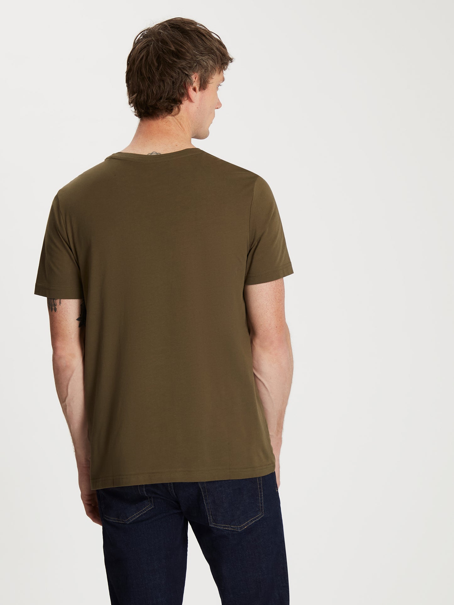 Herren Regular T-Shirt In khaki