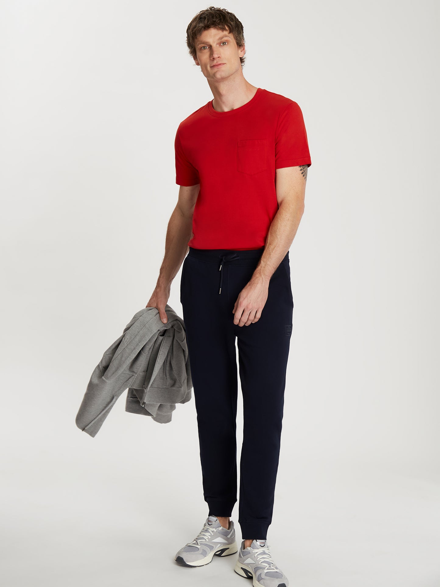 Herren Regular T-Shirt in rot