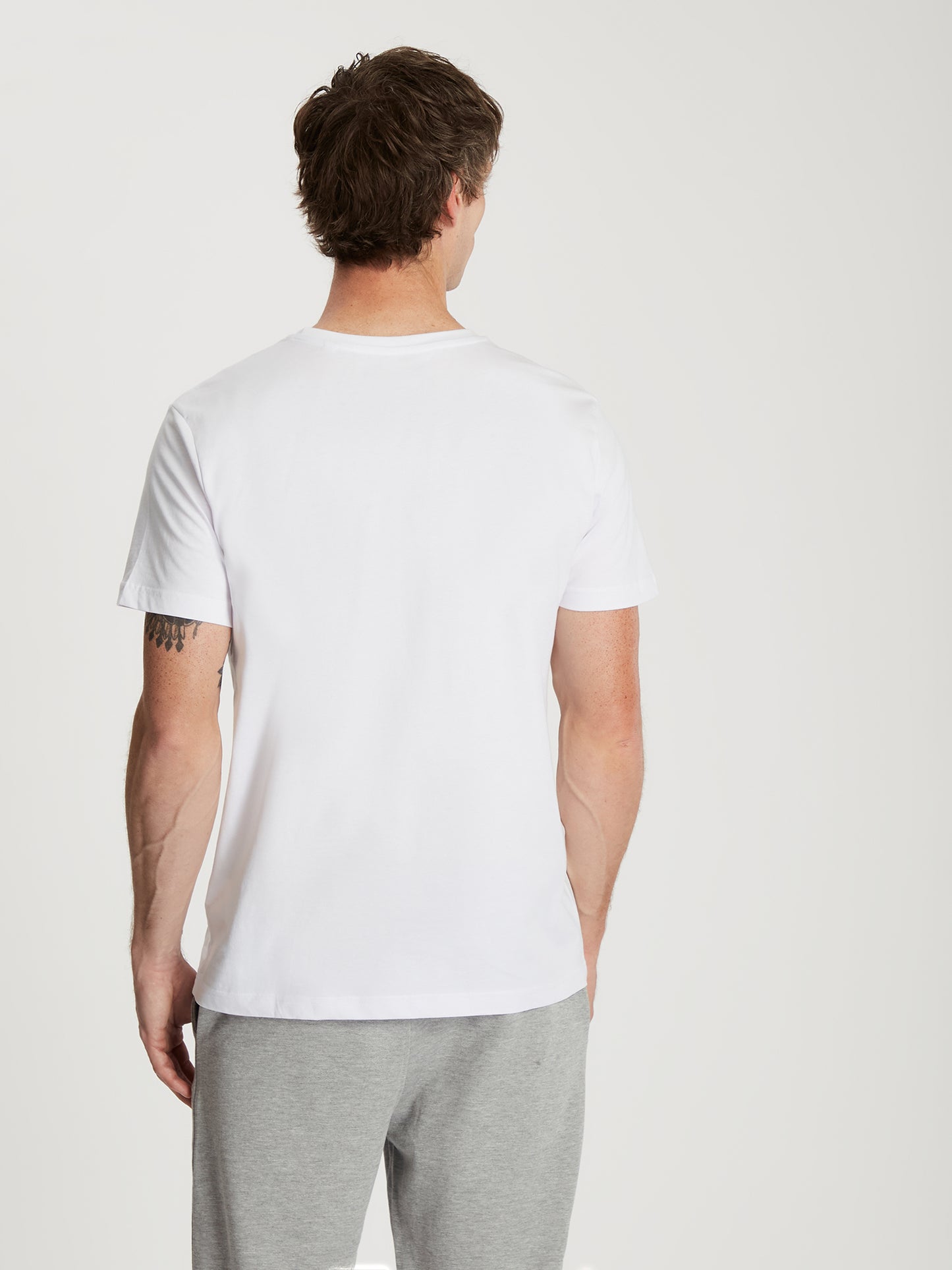 Herren Regular T-Shirt in weiß