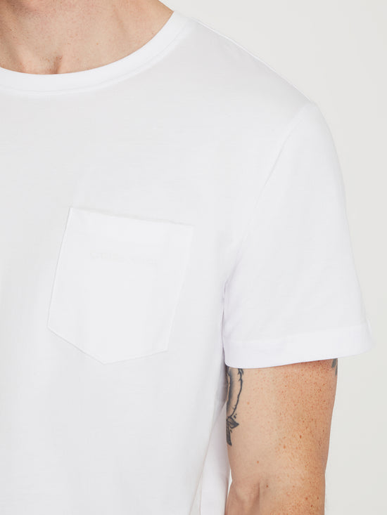 Herren Regular T-Shirt in weiß
