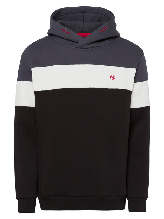 Herren Regular Hoodie mit Color Blocking