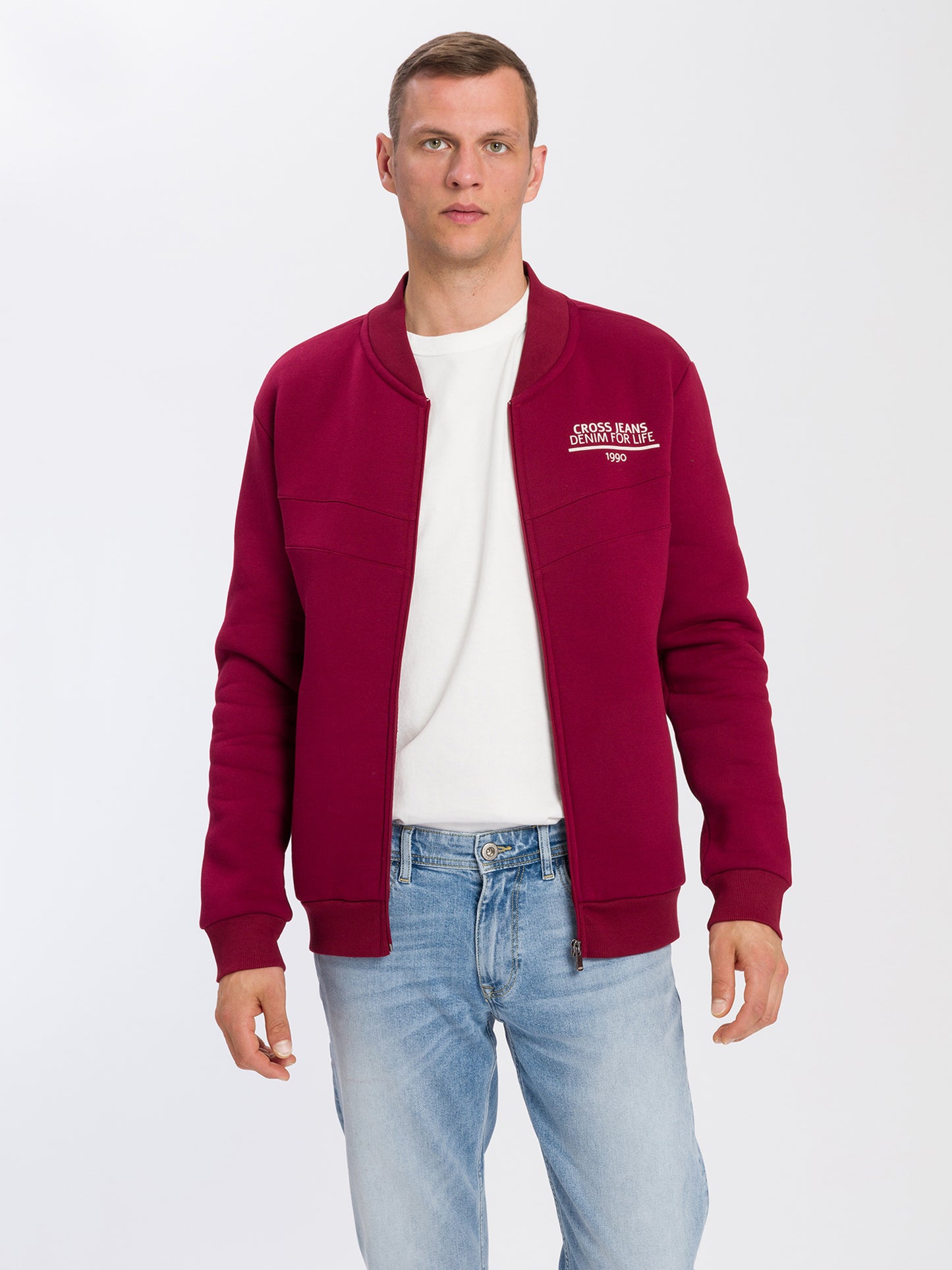 HERREN  SWEATSHIRTJACKE