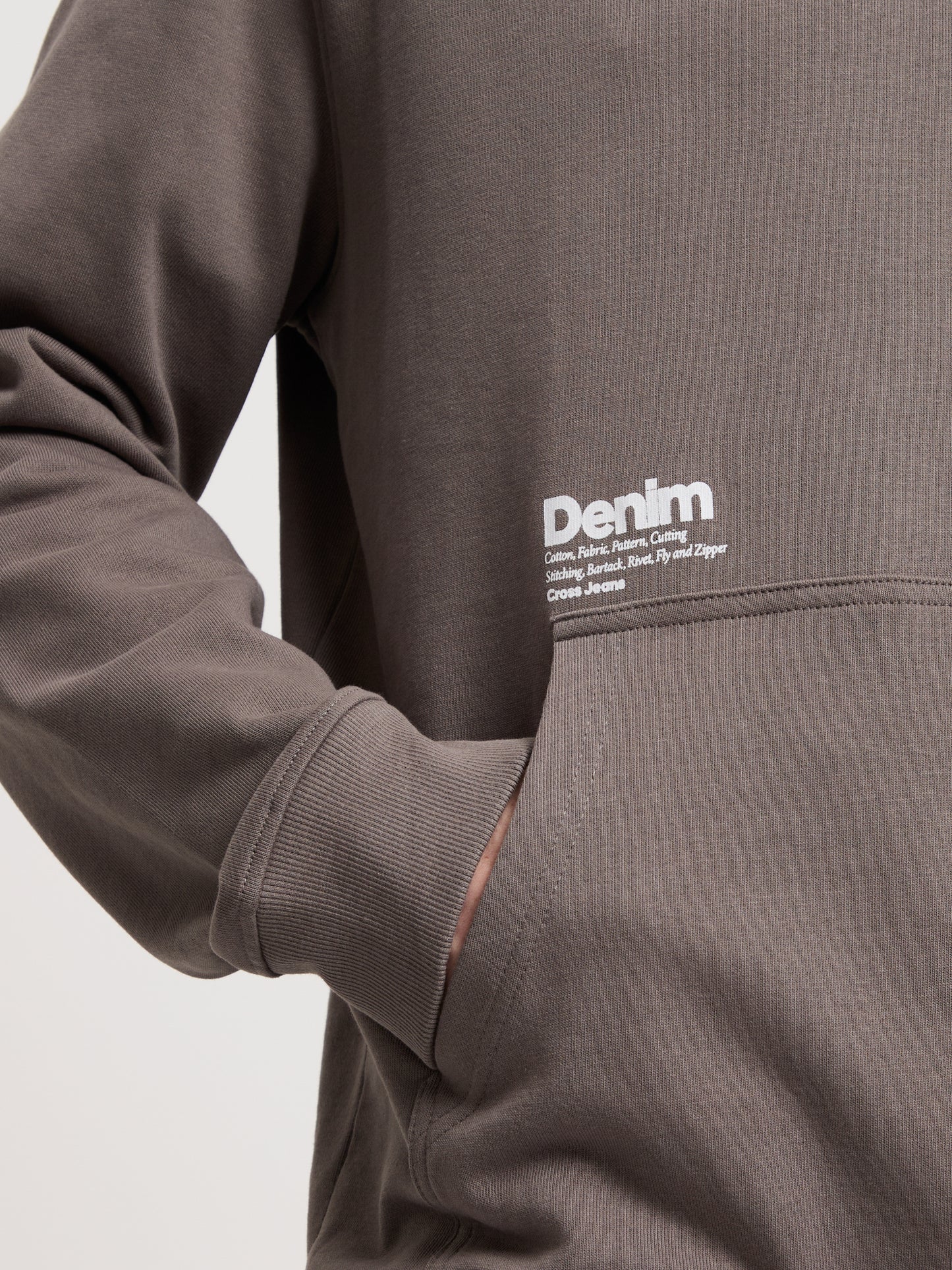 Herren Hoodie Regular in Anthrazit