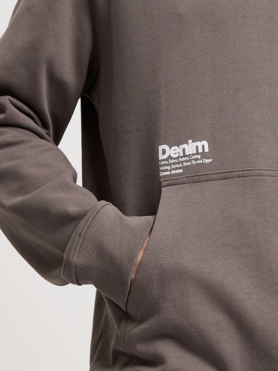 Herren Hoodie Regular in Anthrazit