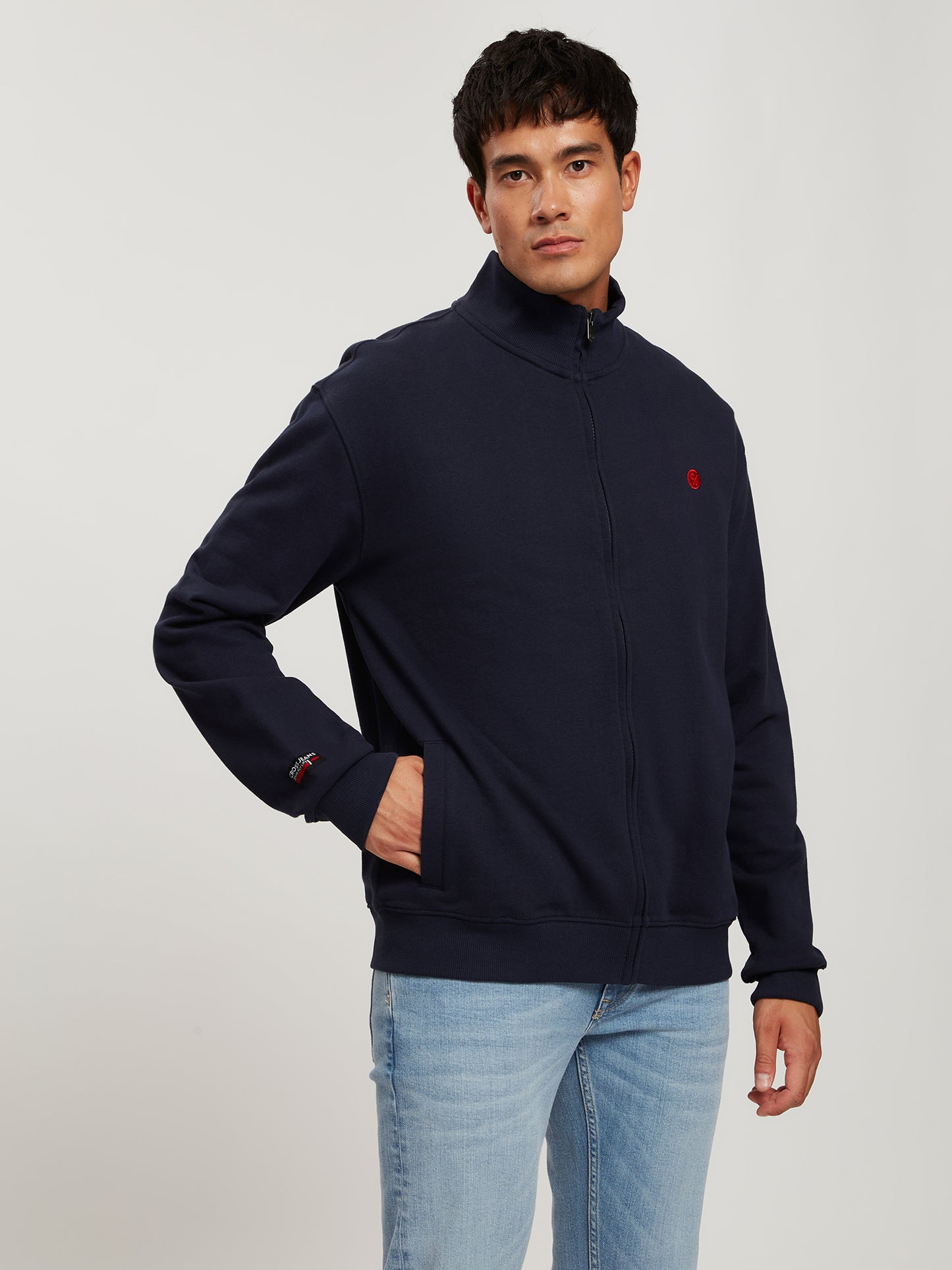 REGULAR FIT  SWEATSHIRTJACKE