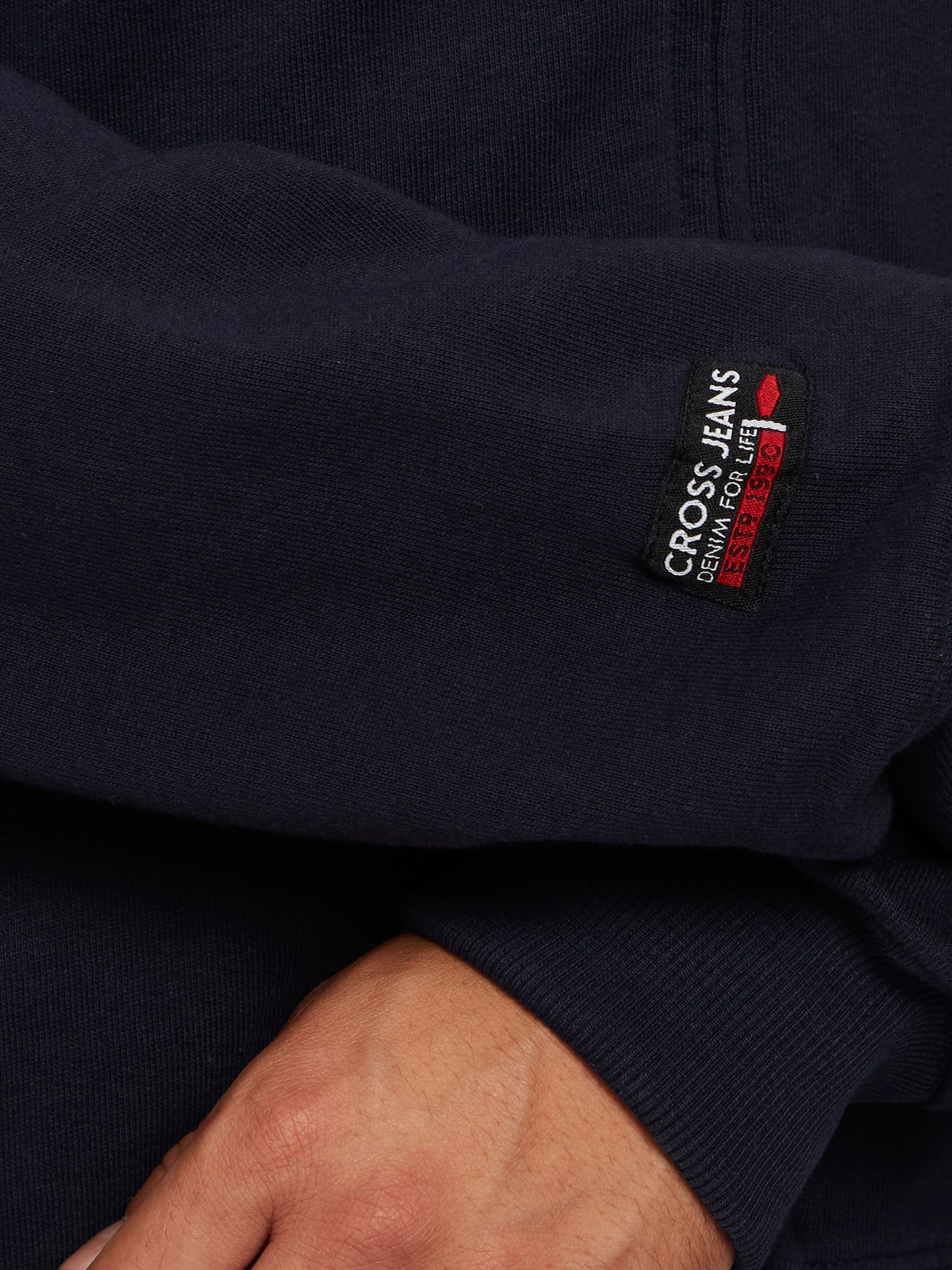 REGULAR FIT SWEATSHIRT JACKET